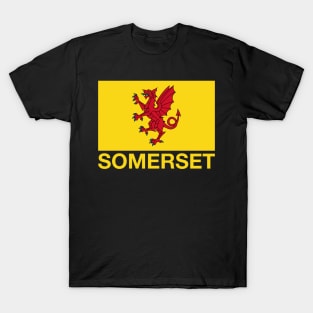 Somerset County Flag - England T-Shirt